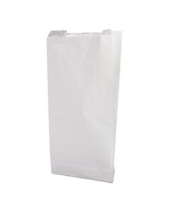 BGC300405 GREASE-RESISTANT SINGLE-SERVE BAGS, 6" X 6.5", WHITE, 2,000/CARTON