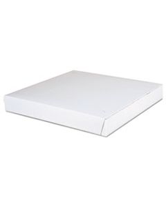 SCH1465 PAPERBOARD PIZZA BOXES,14 X 14 X 1 7/8, WHITE, 100/CARTON
