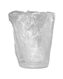 WNAW10 WRAPPED PLASTIC CUPS, 10OZ, TRANSLUCENT, 500/CARTON