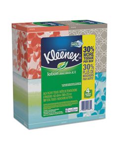 KCC50174CT LOTION FACIAL TISSUE, 2-PLY, WHITE, 65 SHEETS/BOX, 8 BOXES/CARTON