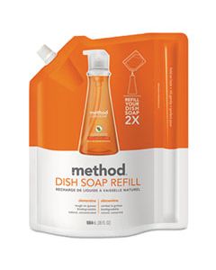 MTH01165 DISH SOAP REFILL, CLEMENTINE SCENT, 36 OZ POUCH