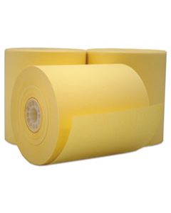 PMCN3165C IMPACT BOND PAPER ROLLS, 3" X 165 FT, CANARY, 50/CARTON