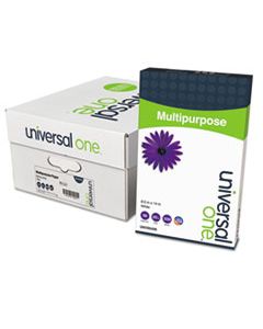 UNV95400 DELUXE MULTIPURPOSE PAPER, 98 BRIGHT, 20LB, 8.5 X 14, BRIGHT WHITE, 500 SHEETS/REAM, 10 REAMS/CARTON