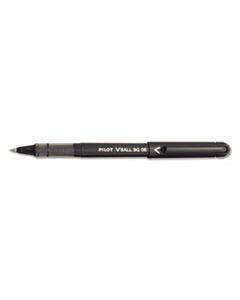 PIL53206 VBALL BEGREEN STICK ROLLER BALL PEN, 0.5MM, BLACK INK/BARREL, DOZEN