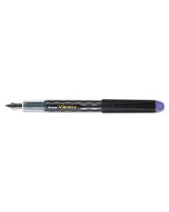 PIL90008 VARSITY FOUNTAIN PEN, MEDIUM 1MM, PURPLE INK, GRAY PATTERN WRAP BARREL