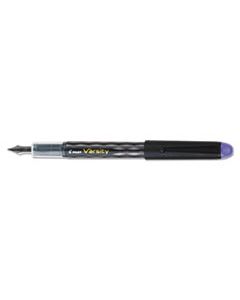 PIL90008 VARSITY FOUNTAIN PEN, MEDIUM 1MM, PURPLE INK, GRAY PATTERN WRAP BARREL