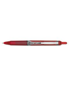 PIL26064 PRECISE V5RT RETRACTABLE ROLLER BALL PEN, EXTRA-FINE 0.5MM, RED INK, RED BARREL