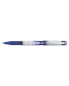 PIL35471 VBALL GRIP LIQUID INK STICK ROLLER BALL PEN, .5MM, BLUE INK, BLUE/WHITE BARREL, DOZEN