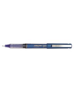 PIL35349 PRECISE V7 STICK ROLLER BALL PEN, FINE 0.7MM, BLUE INK/BARREL, DOZEN