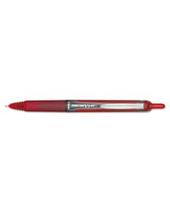 PIL26069 PRECISE V7RT RETRACTABLE ROLLER BALL PEN, FINE 0.7MM, RED INK, RED BARREL
