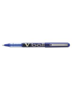 PIL35113 VBALL LIQUID INK STICK ROLLER BALL PEN, FINE 0.7MM, BLUE INK/BARREL, DOZEN