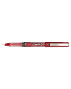 PIL35336 PRECISE V5 STICK ROLLER BALL PEN, EXTRA-FINE 0.5MM, RED INK/BARREL, DOZEN