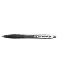 PIL32370 REXGRIP BEGREEN RETRACTABLE BALLPOINT PEN, MEDIUM 1MM, BLACK INK/BARREL, DOZEN