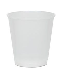 PCTYE3 TRANSLUCENT PLASTIC CUPS, 3 OZ, 80/PACK, 30 PACKS/CARTON