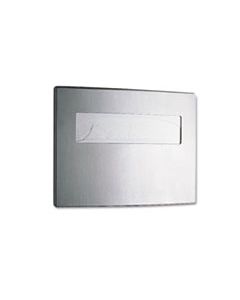 BOB4221 TOILET SEAT COVER DISPENSER, 15 3/4 X 2 1/4 X 11 1/4, STAINLESS STEEL