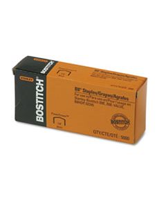 BOSSTCRP211514 B8 POWERCROWN PREMIUM STAPLES, 0.25" LEG, 0.5" CROWN, STEEL, 5,000/BOX