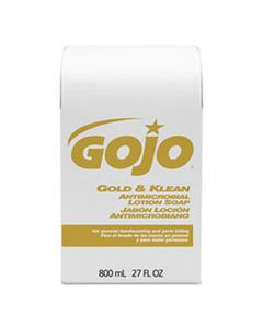 GOJ912712EA GOLD AND KLEAN LOTION SOAP BAG-IN-BOX DISPENSER REFILL, FLORAL BALSAM, 800 ML