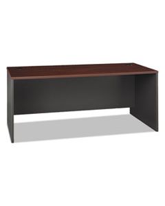 BSHWC24436 SERIES C COLLECTION 72W DESK SHELL, 71.13W X 29.38D X 29.88H, HANSEN CHERRY/GRAPHITE GRAY