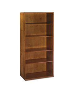 BSHWC72414 SERIES C COLLECTION 36W 5 SHELF BOOKCASE, NATURAL CHERRY