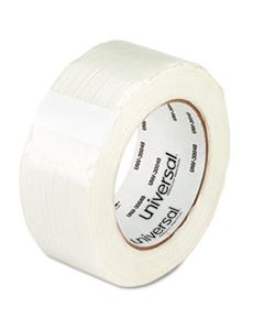 UNV30048 120# UTILITY GRADE FILAMENT TAPE, 3" CORE, 48 MM X 54.8 M, CLEAR