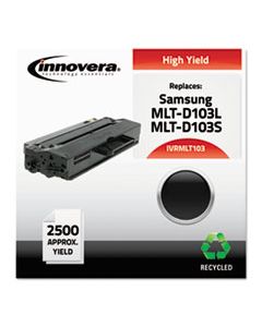 IVRMLT103 REMANUFACTURED MLT-D103L (MLT-103) HIGH-YIELD TONER, 2500 PAGE-YIELD, BLACK