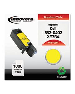 IVRD1660Y REMANUFACTURED 332-0402 (1660Y) TONER, 1000 PAGE-YIELD, YELLOW