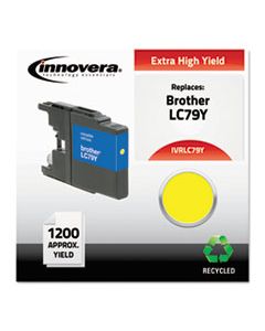 IVRLC79Y REMANUFACTURED LC79Y EXTRA HIGH-YIELD INK, 1200 PAGE-YIELD, YELLOW