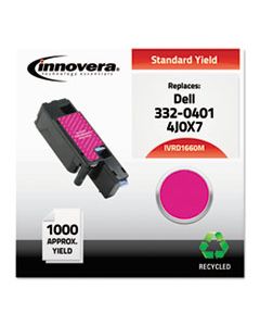 IVRD1660M REMANUFACTURED 332-0401 (1660M) TONER, 1000 PAGE-YIELD, MAGENTA