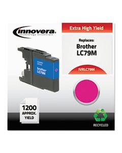 IVRLC79M REMANUFACTURED LC79M EXTRA HIGH-YIELD INK, 1200 PAGE-YIELD, MAGENTA