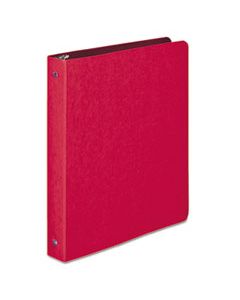 ACC38619 PRESSTEX ROUND RING BINDER, 3 RINGS, 1" CAPACITY, 11 X 8.5, EXECUTIVE RED