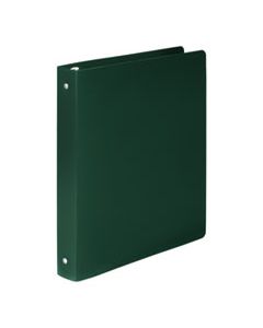 ACC39716 ACCOHIDE POLY ROUND RING BINDER, 3 RINGS, 1" CAPACITY, 11 X 8.5, DARK GREEN