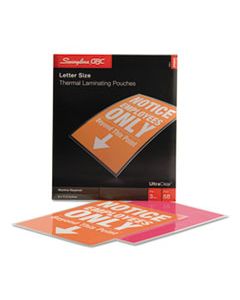 GBC3745690 ULTRACLEAR THERMAL LAMINATING POUCHES, 3 MIL, 9" X 11.5", GLOSS CLEAR, 50/BOX