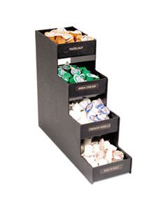 VRTVFC1916RC NARROW CONDIMENT ORGANIZER, 6W X 19D X 15 7/8H, BLACK