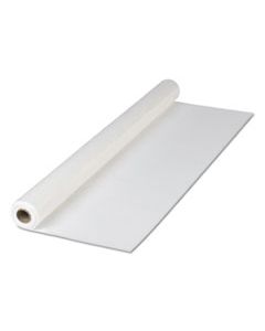 HFM114000 HOFFMASTER PLASTIC ROLL TABLECOVER, 40" X 300 FT, WHITE