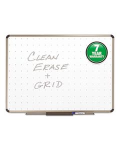 QRTTE563T PRESTIGE TOTAL ERASE WHITEBOARD, 36 X 24, WHITE SURFACE, EURO TITANIUM FRAME