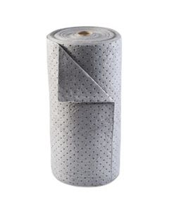 ANRABBRU120 UNIVERSAL SORBENT-PAD ROLL, 30W X 120FT, GRAY