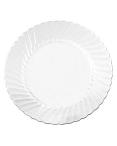 WNARSCW101212 CLASSICWARE PLATES, PLASTIC, 10.25 IN, CLEAR, 12/BAG, 12 BAG/CARTON