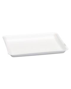 GNP9LWH SUPERMARKET TRAY, FOAM, WHITE, 9 1/4 X 12.13 X 3/4, 125/BAG, 2 BAG/CARTON