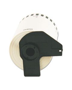 BRTDK2243 CONTINUOUS LENGTH SHIPPING LABEL TAPE FOR QL-1050, 4" X 100 FT ROLL, WHITE