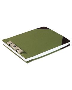 WLJ27826 CANVAS SECTIONAL STORAGE POST BINDER, 2 POSTS, 3" CAPACITY, 8.5 X 11, GREEN