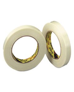 MMM8931 GENERAL-PURPOSE GLASS FILAMENT TAPE, 3" CORE, 24 MM X 55 M, CLEAR