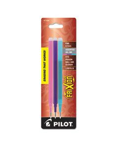 PIL77336 REFILL FOR PILOT FRIXION, FRIXION BALL, FRIXION CLICKER AND FRIXION LX GEL PENS, FINE POINT, ASSORTED INK COLORS, 3/PACK