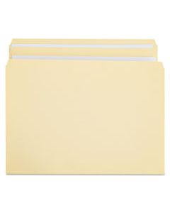 UNV16110 DOUBLE-PLY TOP TAB MANILA FILE FOLDERS, STRAIGHT TAB, LETTER SIZE, 100/BOX