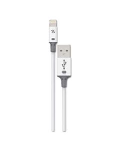 SOS12WTA SMARTSTRIKE II CHARGE & SYNC CABLE FOR LIGHTNING USB DEVICES, WHITE