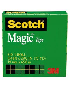 MMM810342592 MAGIC TAPE REFILL, 3" CORE, 0.75" X 72 YDS, CLEAR