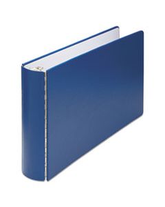 WLJ34690NB CASEBOUND ROUND RING BINDER, 3 RINGS, 2" CAPACITY, 11 X 17, BLUE