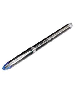 SAN69021 VISION ELITE STICK ROLLER BALL PEN, SUPER-FINE 0.5MM, BLUE INK, BLUE BARREL