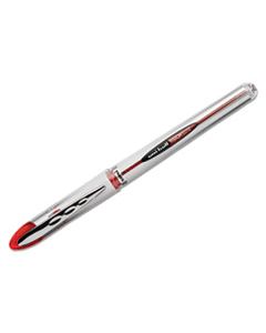 SAN69023 VISION ELITE STICK ROLLER BALL PEN, BOLD 0.8MM, RED INK, WHITE/RED BARREL