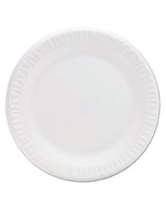 DCC9PWCRPK CONCORDE NON-LAMINATED FOAM PLATES, 9"DIAMETER, WHITE, 125/PACK