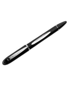 SAN33921 JETSTREAM STICK BALLPOINT PEN, BOLD 1MM, BLACK INK, BLACK BARREL